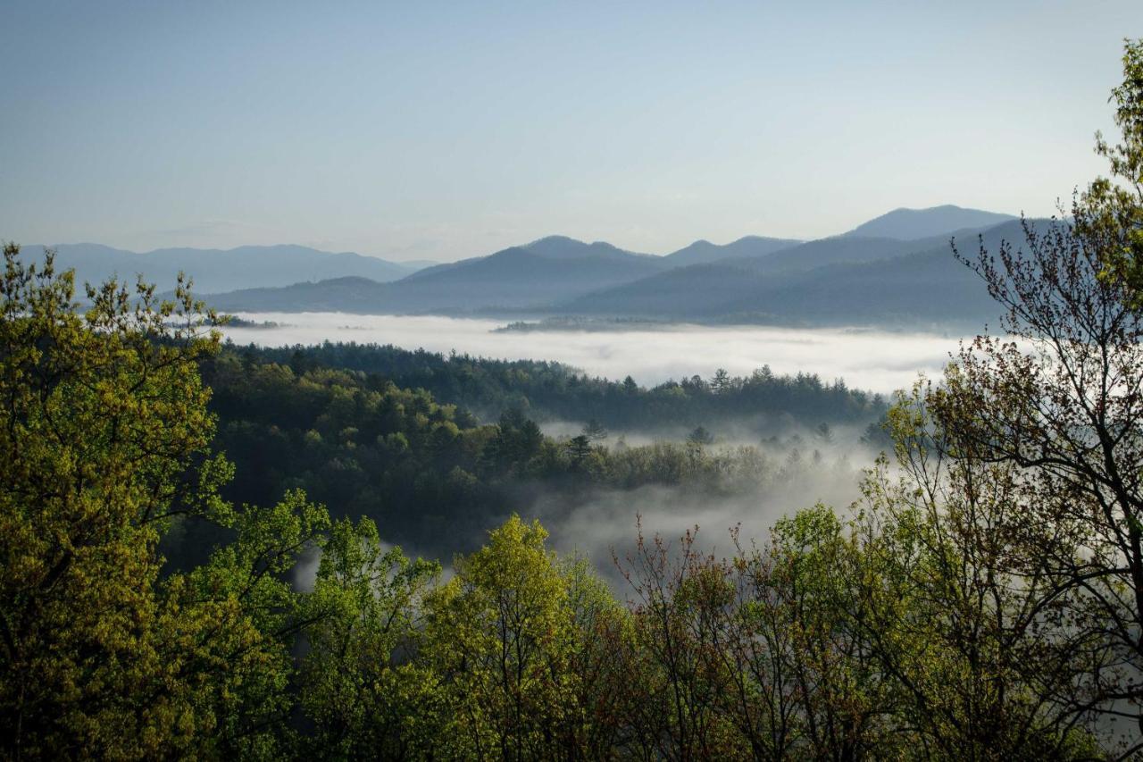 Secluded Mountain Home With Stunning Views And Deck! Bryson City Exterior photo